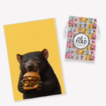 Aussie Animals Tea Towel - Tassie Devil