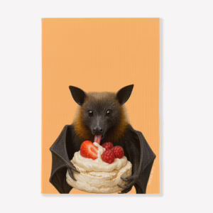 Aussie Animals Tea Towel - Fruit Bat