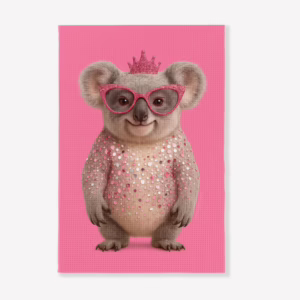 Kitchen Tea Towel - Australian Diva Koala