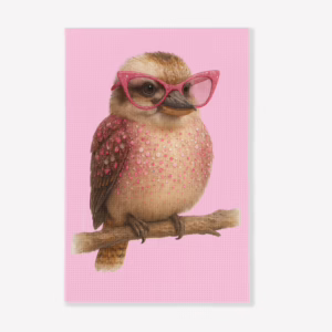Kitchen Tea Towel - Australian Diva Kookaburra
