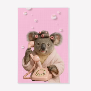 Kitchen Tea Towel - Australian Mum Life Koala
