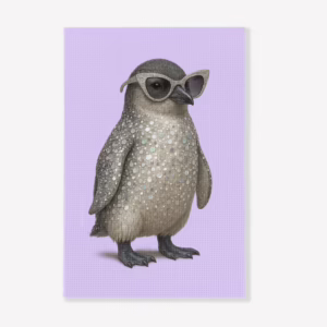Kitchen Tea Towel - Australian Diva Penguin