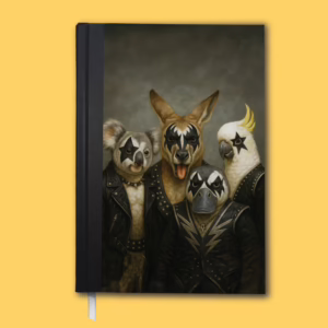 A5 Notebook - Iconic Bands