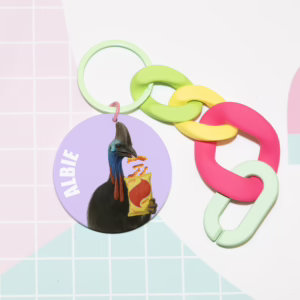 Keychain - Australian Cassowary
