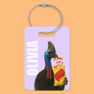 Luggage Tag - Australian Cassowary