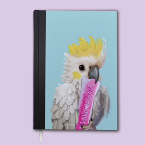 A5 Notebook - Australian Cockatoo