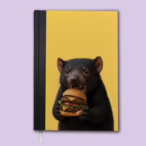 A5 Notebook - Australian Tassie Devil