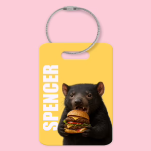 Luggage Tag - Australian Tassie Devil
