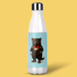 Stainless Steel Drink Bottle - Australian Glam Tassie Devil