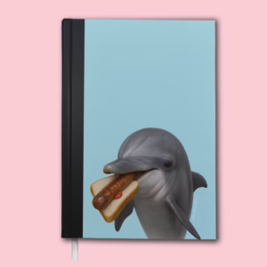 A5 Notebook - Australian Dolphin