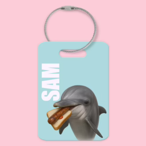 Luggage Tag - Australian Dolphin