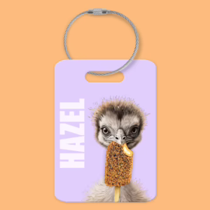 Luggage Tag - Australian Emu