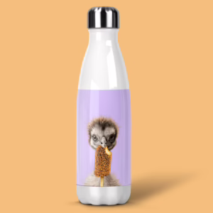 Stainless Steel Drink Bottle - Australian Emu