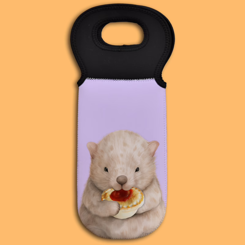 Wine Tote Bag - Wombat