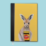 A5 Notebook - Australian Kangaroo