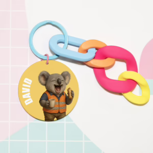 Keychain - Australian Tradie Koala