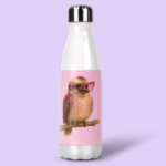 Stainless Steel Drink Bottle - Australian Glam Kookaburra