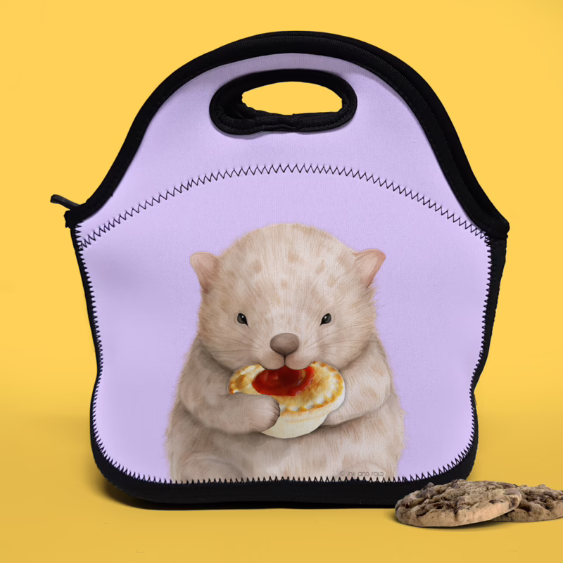 Lunch Tote Bag - Wombat