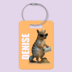 Luggage Tag - Australian Glam Numbat