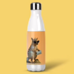 Stainless Steel Drink Bottle - Australian Glam Numbat