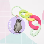 Keychain - Australian Glam Penguin
