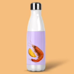 Stainless Steel Drink Bottle - Australian Prawn