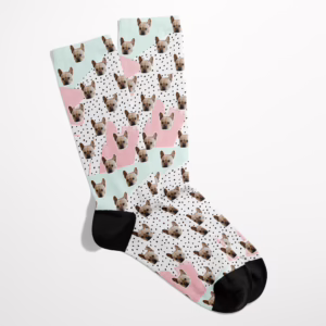 Custom Photo Socks - Disco Dots