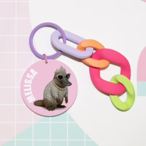 Keychain - Australian Glam Platypus
