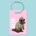 Luggage Tag - Australian Glam Platypus