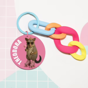 Keychain - Australian Glam Possum