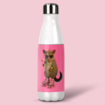 Stainless Steel Drink Bottle - Australian Glam Possum