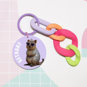 Keychain - Australian Glam Quokka