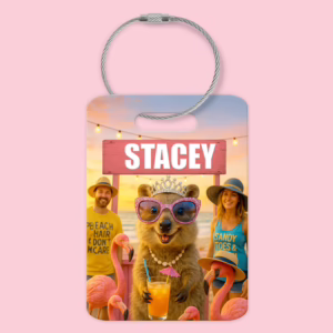 Luggage Tag - Beach Party Quokka