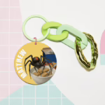 Keychain - Australian Redback Spider