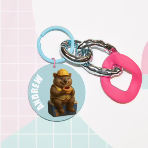 Keychain - Australian Tradie Wombat