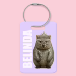 Luggage Tag - Australian Glam Wombat