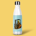 Stainless Steel Drink Bottle - Australian Tradie Platypus