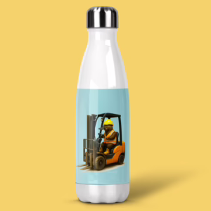 Stainless Steel Drink Bottle - Australian Tradie Platypus