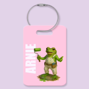 Luggage Tag - Australian Tradie Frog