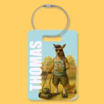 Luggage Tag - Australian Dad Life Kangaroo