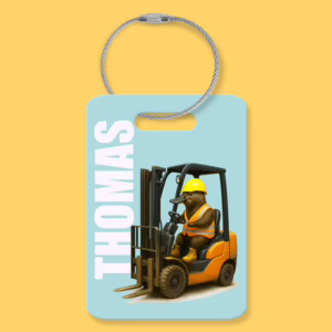 Luggage Tag - Australian Tradie Platypus