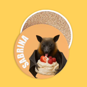 Ceramic Coaster - Bat