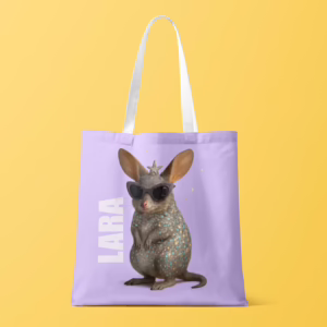 Canvas Tote Bag - Glam Bilby
