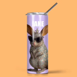 Stainless Steel Tumbler - Glam Bilby