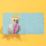 Beach Towel - Cockatoo