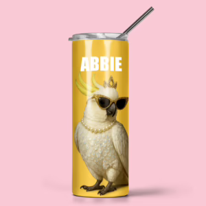 Stainless Steel Tumbler - Glam Cockatoo