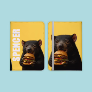 Passport Holder - Australian Tassie Devil