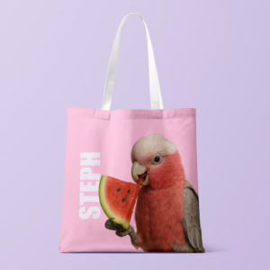 Canvas Tote Bag - Galah