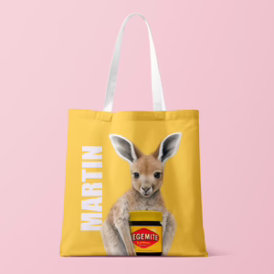 Canvas Tote Bag - Kangaroo