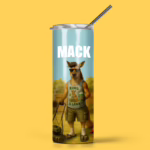 Stainless Steel Tumbler - Dad Life Kangaroo